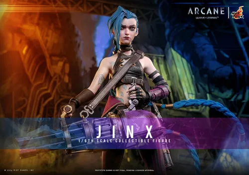 Vista 2 de Figura de TV Masterpiece Arcane Jinx escala 1/6