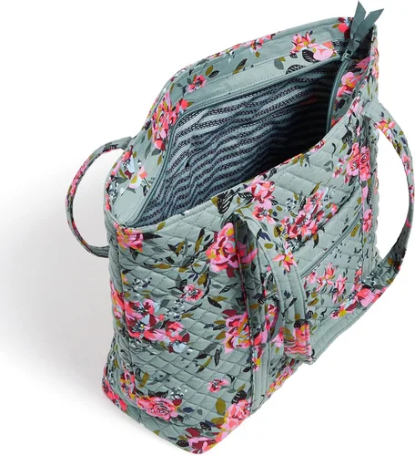 Vista 3 de Bolso tote Vera de algodón para mujer