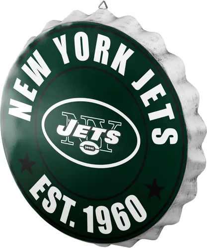 Vista 16 de NFL Team Logo Metal Hanging Wall Bottle Cap Sign