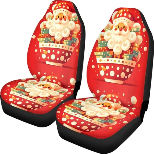 Vista 27 de Funda de asiento de automóvil con margaritas bohemias, diseño hippy arcoíris, margarita, flores, antideslizante, SUV, sedán, furgoneta, protector