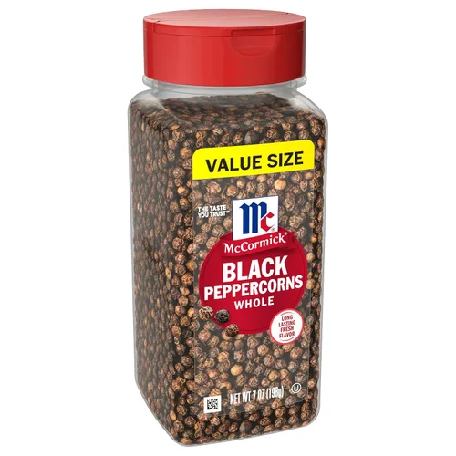 Vista 10 de McCormick Pimienta negra entera (hecha con granos de pimienta enteros), 17.5 onzas