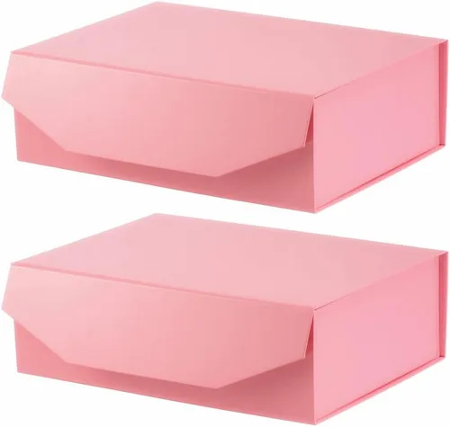 Vista 40 de 1 paquete de caja de regalo negra con tapas, pequeña de 12 x 8 x 2.7 pulgadas, cajas de regalo para ropa, cajas de regalo para camisas con cinta