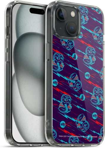 Vista 96 de Head Case Designs Funda de gel suave con licencia oficial de Cobra Kai Eagle Fang Logo Key Art compatible con Apple iPhone 7 Plus/iPhone 8 Plus