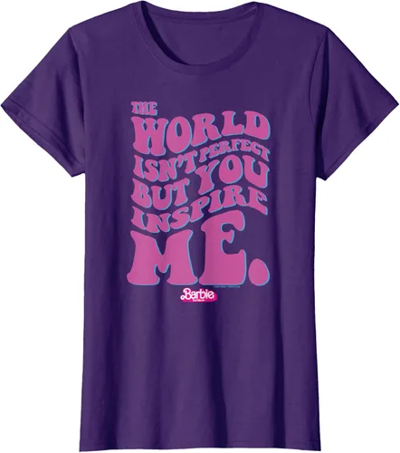 Vista 10 de Barbie Camiseta The Movie - You Inspire Me, Negro