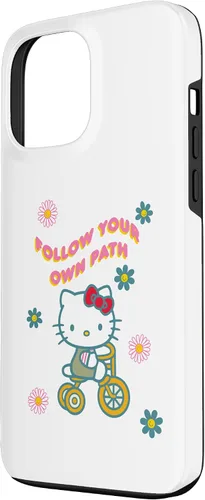 Vista 2 de iPhone 13 Pro Max Sigue tu propio camino con funda Hello Kitty