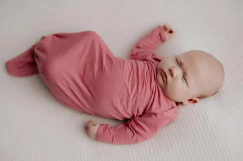 Vista 92 de Three Little Tots Vestido de corbata anudada para bebé recién nacido - Bebé
