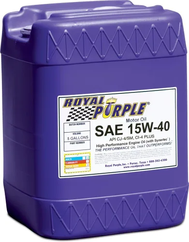Vista 3 de Royal Purple 04154 15W40 Aceite, 1 galón (128 onzas)
