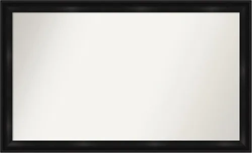 Vista 321 de Amanti Art Espejo personalizado, gran espejo de baño estrecho, espejo de pared o espejo de tocador de baño sobre el fregadero (24 x 24 pulgadas)