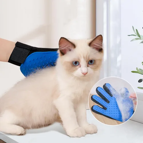 Vista 7 de Kit de iniciación para gatitos Hlimior - Juego de 15 piezas con todo lo esencial para gatos, incluye caja de arena, juguetes, collares, almohadilla