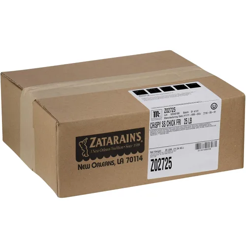 Vista 8 de Zatarain's Fish Fri, 25 libras – Una caja de 25 libras de mezcla de condimentos para patatas fritas de pescado, lo mejor para empanizar mariscos