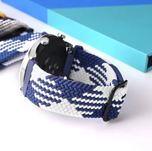 Vista 8 de BISONSTRAP Correas de reloj de nailon, correas trenzadas ajustables para hombres y mujeres, 0.630 in, 0.709 in, 0.748 in, 0.787 in, 0.866 in