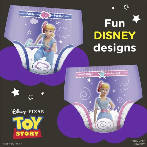 Vista 8 de Pull-Ups Ropa interior de entrenamiento para ir al baño para niñas, 2T-3T, 21