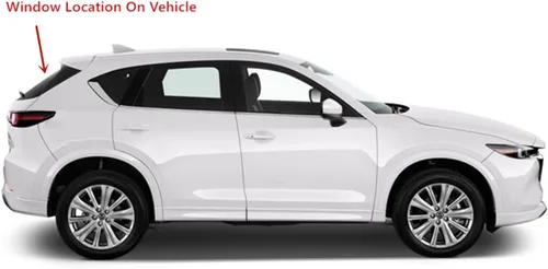 Vista 3 de Vidrio trasero con calefacción para ventana trasera compatible con modelos Mazda CX-5 2017-2025