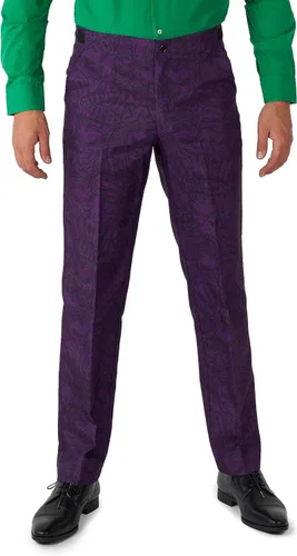 Vista 3 de Offstream Disfraz de The Joker para hombre, traje de fiesta de Halloween, traje de villanos de Batman, incluye blazer, pantalones y corbata