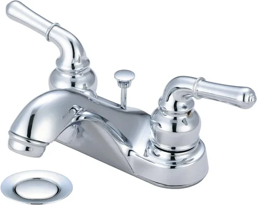 Vista 7 de ACCENT COLLECTION - Grifo de baño de dos manijas - Níquel cepillado