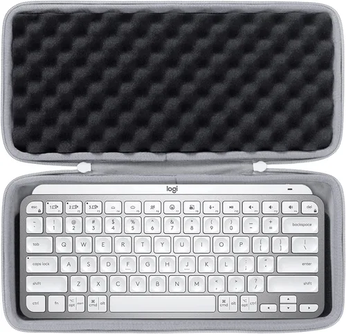 Vista 14 de co2CREA Funda Rígida Compatible con Teclado Logitech MX Mecánico Mini Inalámbrico Iluminado (Solo Funda)
