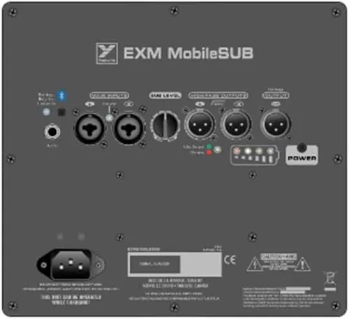 Vista 5 de Yorkville Subwoofer portátil con batería EXM-MOBILES