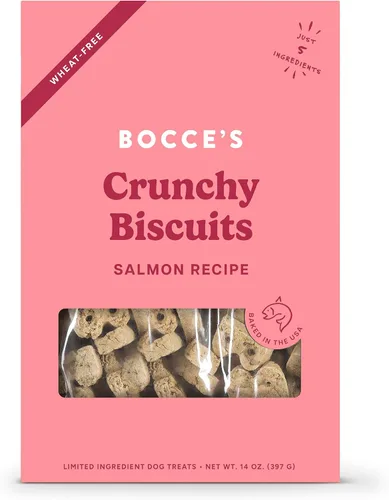 Vista 9 de Bocce's Bakery Bac'n Nutty Flavor Crunchy Biscuits - Golosinas para perros