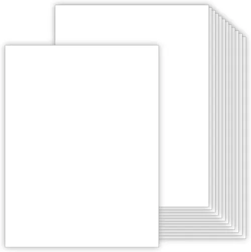 Vista 10 de Cartulina negra de peso pesado, papel grueso, 100 hojas (cubierta de 110 lb = texto de 200 lb = 300 GSM) 8.5 x 11 pulgadas para artes