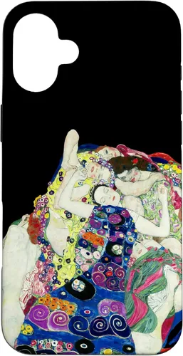Vista 23 de Gustav Klimt The Maiden Painting Funda para iPhone 17