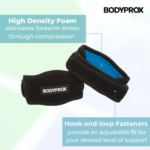 Vista 2 de Bodyprox Coderas para aliviar el dolor de codo de tenis y golfista