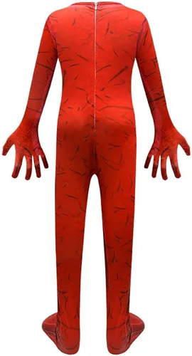Vista 2 de Rogkidha Disfraz de cosplay para niños y niñas, disfraz de Halloween