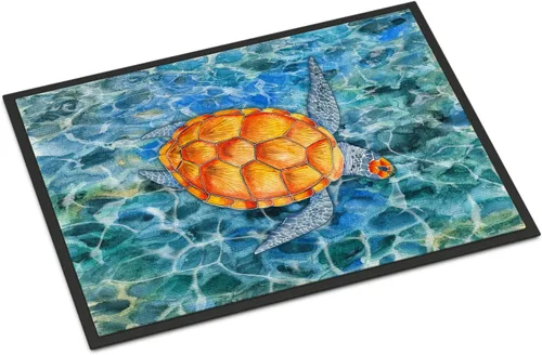 Vista 15 de Caroline's Treasures BB5366MAT - Tapete para puerta delantera de 18 x 27 pulgadas, para interiores y exteriores, antideslizante, lavable, de pelo