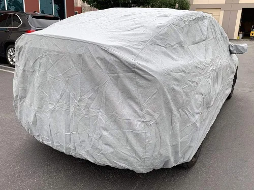 Vista 6 de CarsCover Funda de automóvil Tesla Model X SUV de ajuste personalizado, resistente a la intemperie, ultrashield
