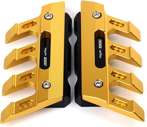 Vista 10 de Accesorios CNC para motocicleta, protector lateral de caída, bloque de protección para guardabarros delantero, antideslizante, para Kawasaki