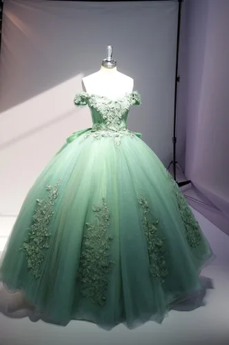 Vista 5 de XYAYE Vestidos de quinceañera con hombros descubiertos, vestido de baile, apliques de encaje brillante, dulce 15 16 vestidos de princesa vestidos