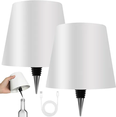 Vista 16 de 2025 Nueva Lámpara Inalámbrica para Botellas - Luces LED para Botellas de Licor y Vino, Pantalla Inalámbrica, Luz Superior para Botella de Whisky