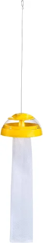 Vista 3 de Kaytee Wild Bird Finch Station - Comedero de calcetines de malla suave, incluye 2 calcetines