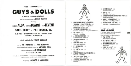 Vista 2 de Guys & Dolls A Decca Broadway Original Cast Recording 1950 Original Broadway Cast