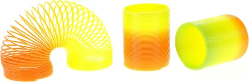 Vista 5 de PowerTRC 12 piezas de juguetes Slinky para niños, bolsas de regalo, arcoíris, Slinky, recuerdos de fiesta, juguete de primavera Slinkies