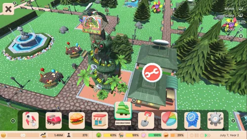 Vista 7 de RollerCoaster Tycoon Adventures Deluxe - Nintendo Switch