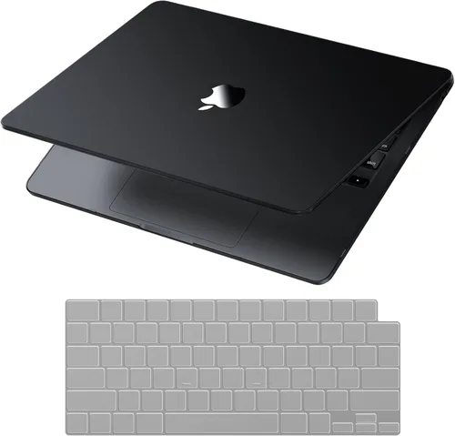 Vista 12 de Soonjet Funda para MacBook Air de 13 pulgadas M5 M4 M3 M2 2026 2025-2022 Protección contra caídas Funda protectora transparente para laptop