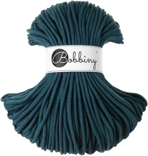 Vista 16 de Bobbiny Cordón trenzado de macramé prémium de 0.197 in (rubor), 108 yardas/330 pies (100% algodón reciclado)
