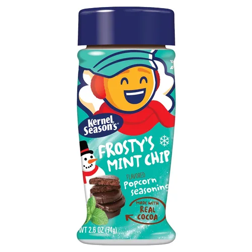 Vista 3 de Kernel Season's Frosty's Mint Chip - Condimento para palomitas de maíz, 2.60 onzas (paquete de 6)