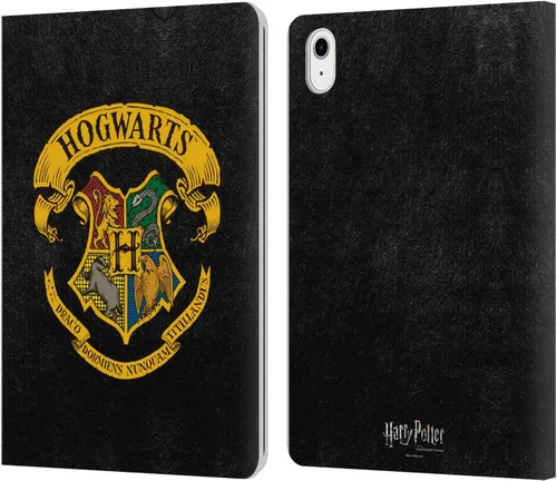 Vista 8 de Head Case Designs Funda de piel con licencia oficial de Harry Potter Gryffindor Parchment Sorcerer's Stone I, tipo cartera compatible con Apple iPad