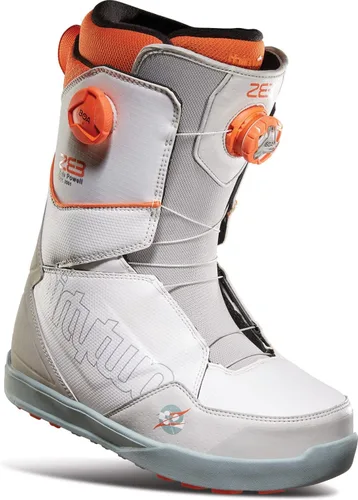 Vista 16 de ThirtyTwo Botas de snowboard BOA para niños Gris/Goma (Santa Cruz)