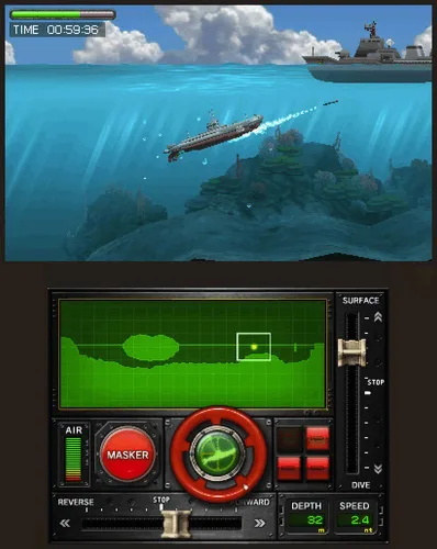 Vista 8 de Steel Diver - Nintendo 3DS