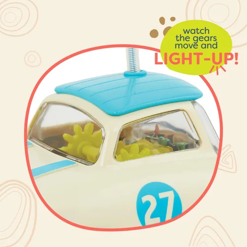 Vista 4 de B. toys Rally Ripster - Coche de control remoto - Coche RC para niños pequeños, niños - Coche de juguete ligero - Vehículo de juguete - Más de 12