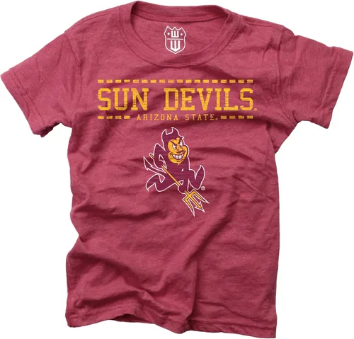 Vista 4 de Wes and Willy NCAA - Camiseta mezclada S/S para niñas