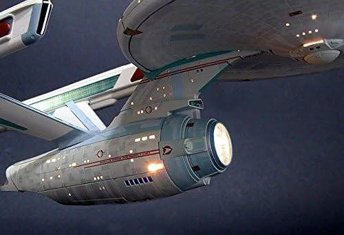 Vista 5 de Bandai Star Trek 1/850 USS Enterprise NCC-1701 (importación de Japón)