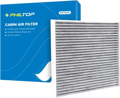 Vista 14 de PHILTOP Filtro de aire de cabina, reemplazo para CF9846A, Prius 2001-2009, Sienna LE 2004-2009, 4Runner 2003-2009, filtro de cabina Premium ACF016