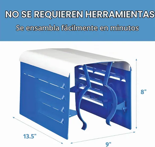 Vista 5 de Cubierta ajustable para motor Blue Devil