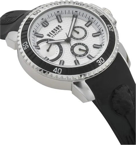Vista 3 de Versus Versace Reloj Aberdeen de acero inoxidable para hombre 1772in correa VSPLO0119 plateado Aberdeen