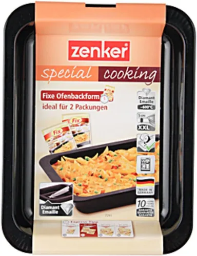 Vista 4 de Zenker Molde para horno "Special Cooking", negro, 12.99 x 9.84 x 1.97