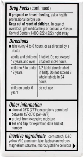 Vista 4 de [Paquete de 6] Antialérgico Antihistamínico Clorfeniramina Maleato 4 mg Genérico para Alergia al Clor-trimetón 100 tabletas por botella, 6 paquetes