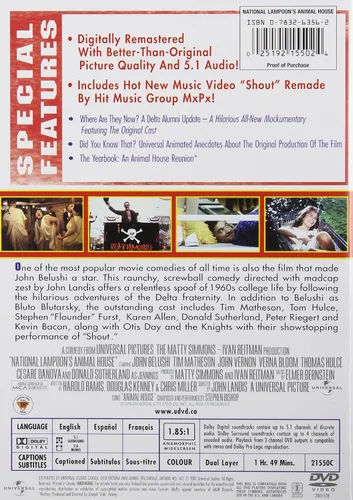 Vista 2 de National Lampoon's Animal House (Widescreen Double Secret Probation Edition)
